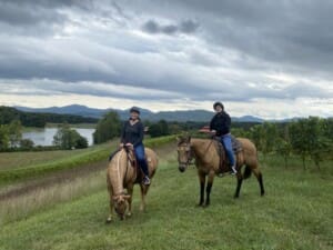 Horseback Riding through Afton Mountain Vineyards